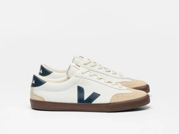VOLLEY LEATHER WHITE NAUTICO BARK
